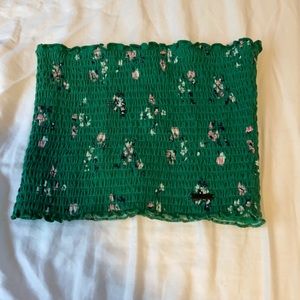 Green tube top